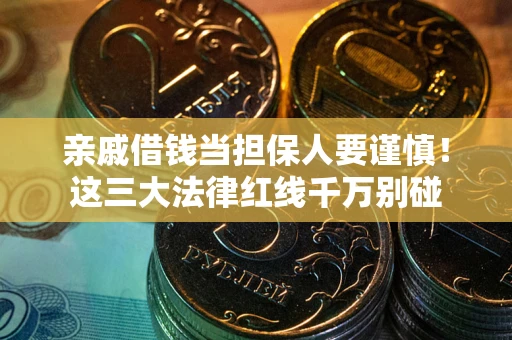 武汉亲戚借钱当担保人要谨慎！这三大法律红线千万别碰