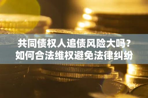 武汉共同债权人追债风险大吗？如何合法维权避免法律纠纷？
